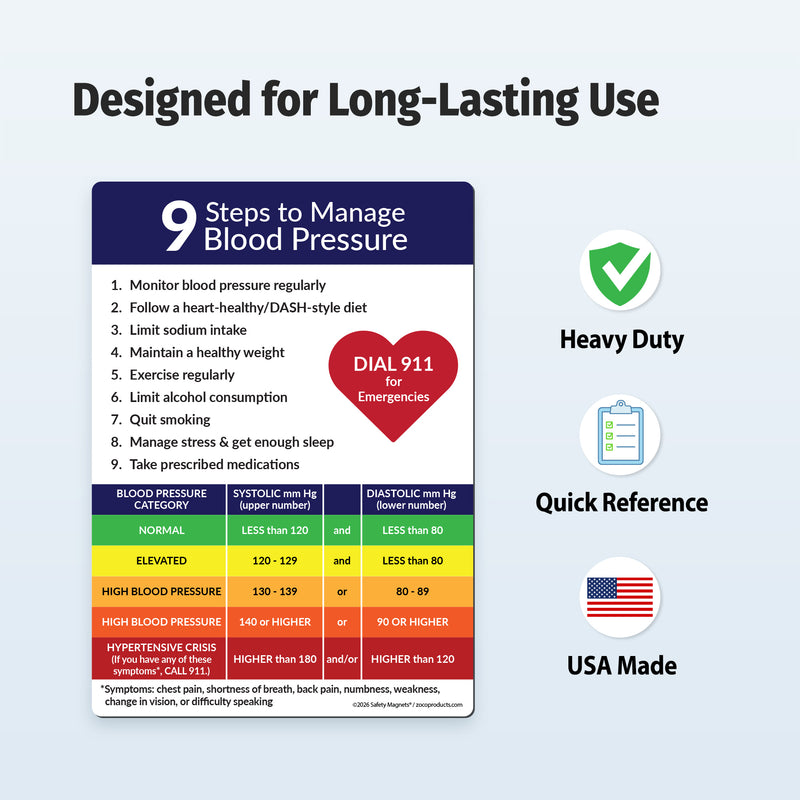 9 healthy lifestyle steps for managing blood pressure magnet