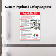 Infant/Child CPR — Custom Magnets — 5 × 7 — Minimum 100