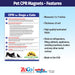 ZoCo - CPR for Dogs & Cats - Custom Safety Magnets 