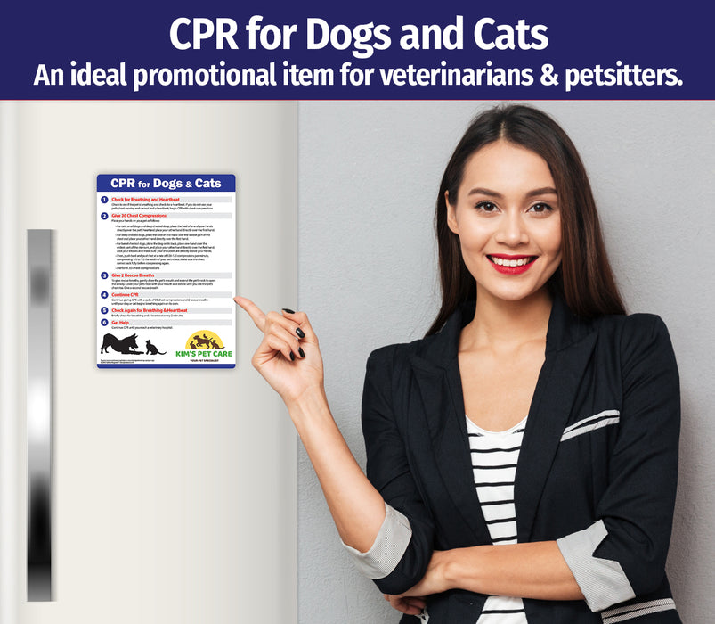 ZoCo - CPR for Dogs & Cats - Custom Safety Magnets 