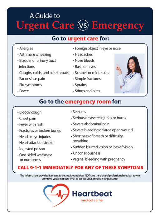 promotional product for urgent care centers or hospitals
