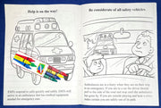 Kids EMT coloring book for EMS and community outreach programs
