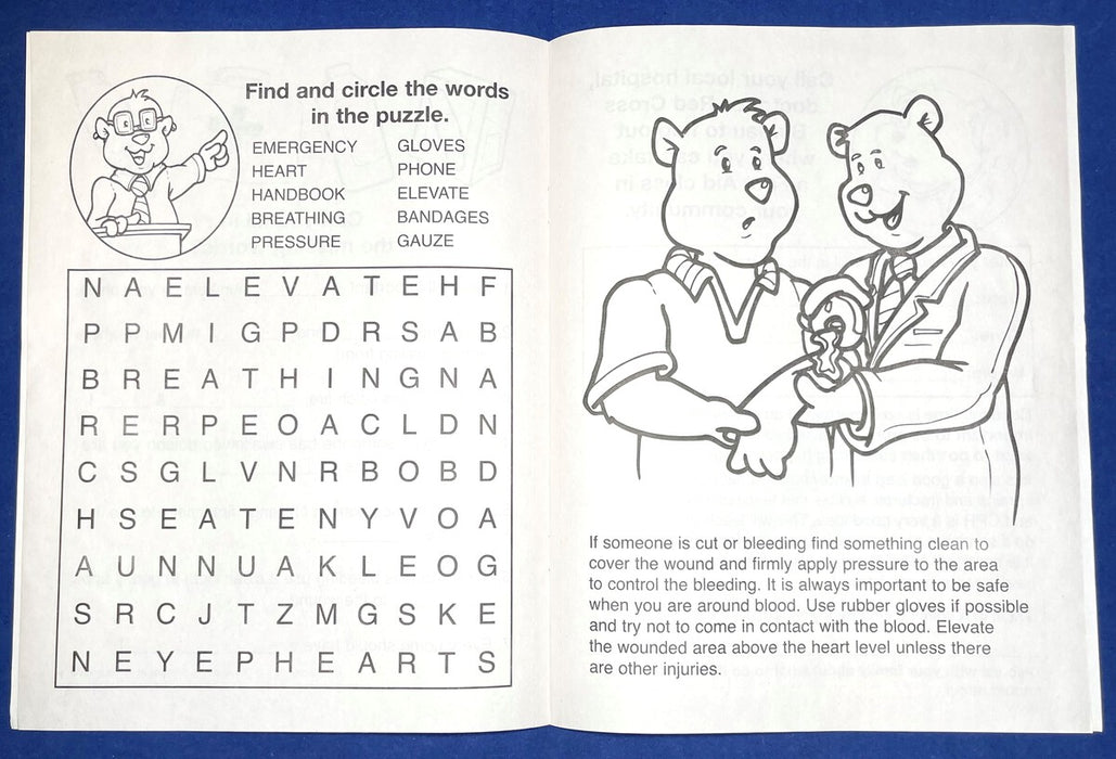 ZoCo  - Know Your Emergency First Aid - Coloring & Activity Books