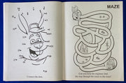 Kids railroad safety coloring and activity book