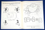 Subtraction practice activities including coloring, puzzles and early math exercises