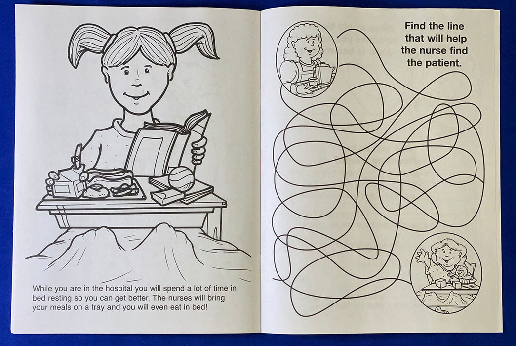 ZoCo - A Trip to The Hospital - Coloring and Activity Books