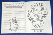 Inside pages of Fun to Color kids coloring and activity book