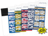 Pro Baseball Sports Schedule Magnets - MILWAUKEE - 100 Count - Your Business Card Sticks on Top - ZoCo Products