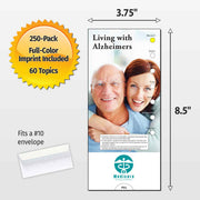Living with Alzheimer’s Custom Slide Charts - 3.75 x 8.5 - Min Qty 250
