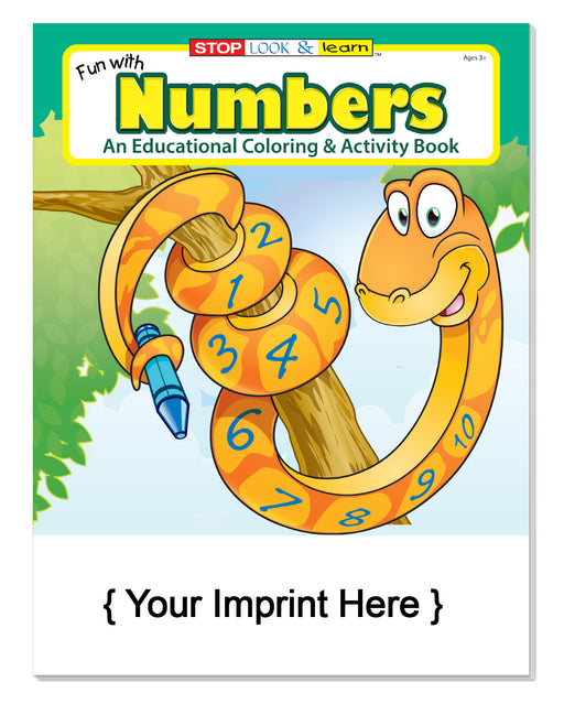 Fun with Numbers - Custom Coloring & Activity Books in Bulk (250+) Add Your Imprint