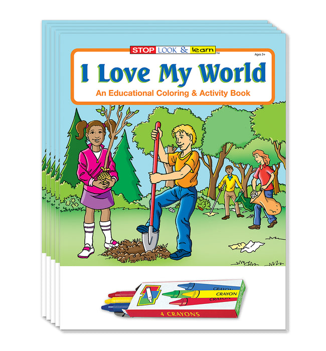 ZoCo - I Love My World - Coloring & Activity Books