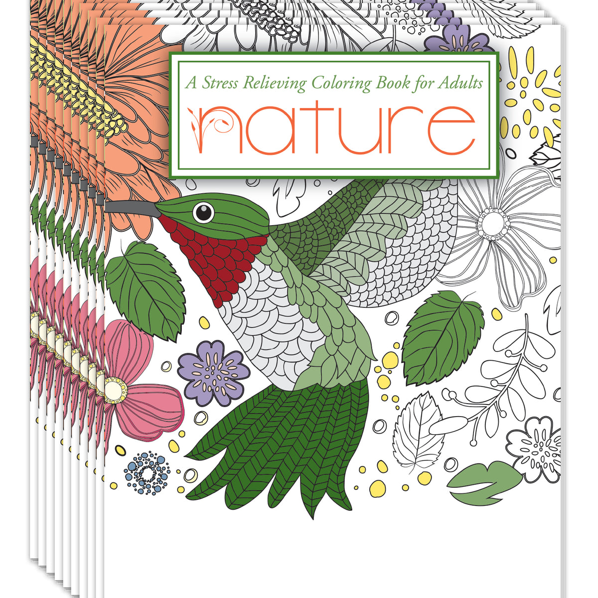 Colouring Books: Calming Nature – DiskontoBooks