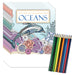 Adult Coloring Books 10 Pack | OCEANS: Stress Relieving Coloring Books