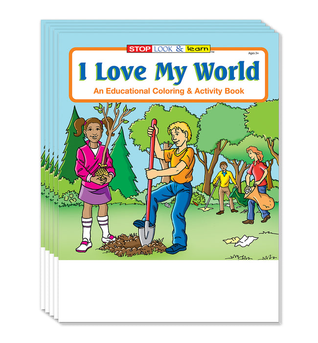 ZoCo - I Love My World - Coloring & Activity Books