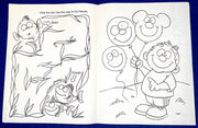 Inside pages of Coloring Friends kids coloring and activity book