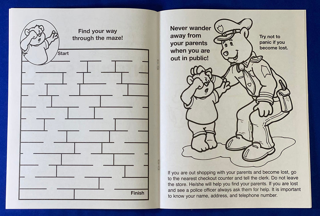 ZoCo - Be Smart, Say No to Strangers - Coloring & Activity Books