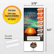 Camping Safety Slide Charts - Add Your Logo + Text