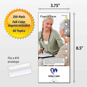 Cancer Facts - Slide Charts - Add Your Logo + Text