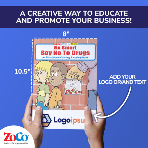 ZoCo - Be Smart, Say NO to Drugs - Coloring & Activity Books