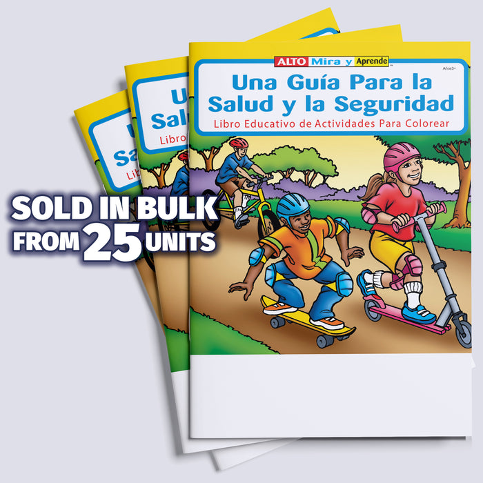 ZoCo - A Guide to Health & Safety - Spanish Version - Bulk Coloring & Activity Books