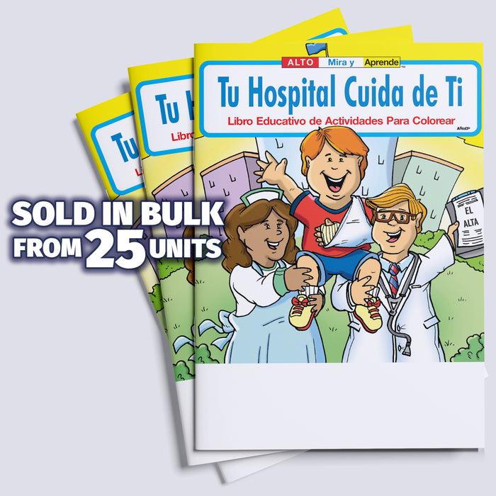 ZoCo - Your Hospital Cares About You (Spanish Version) - Coloring & Activity Books