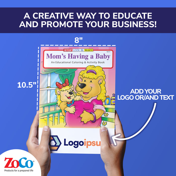 ZoCo - Mom's Having A Baby - Coloring & Activity Books