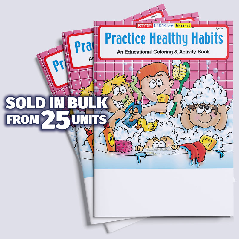 ZoCo - Practice Healthy Habits - Coloring & Activity Books