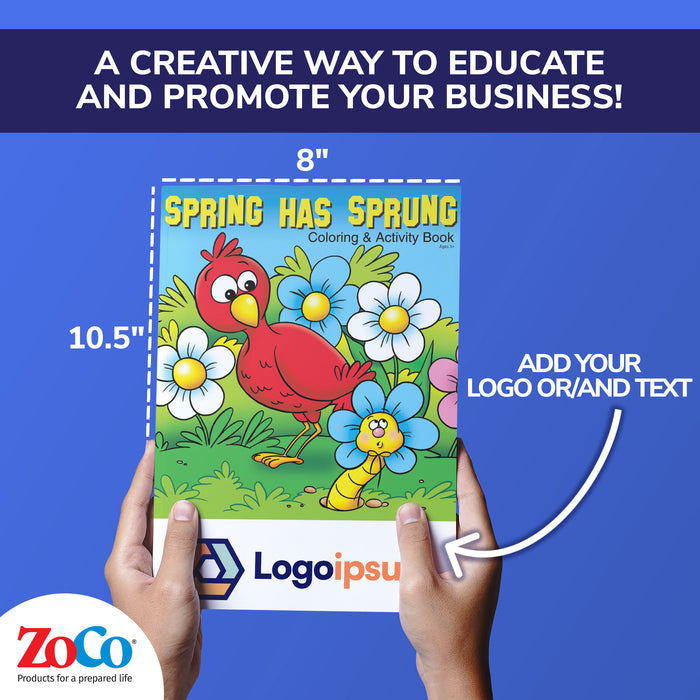 ZoCo - Spring Has Sprung - Coloring & Activity Books