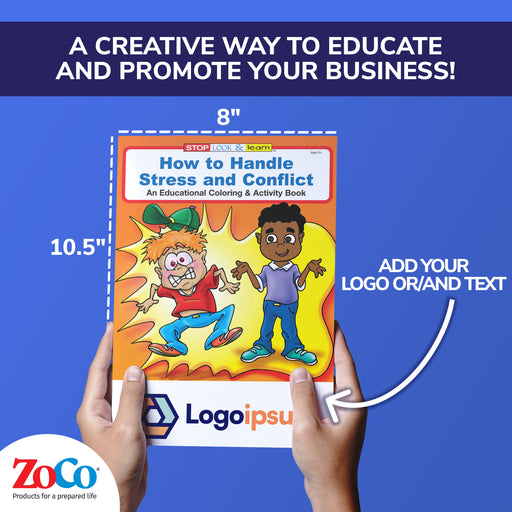 ZoCo - How to Handle Stress and Conflict - Coloring & Activity Books