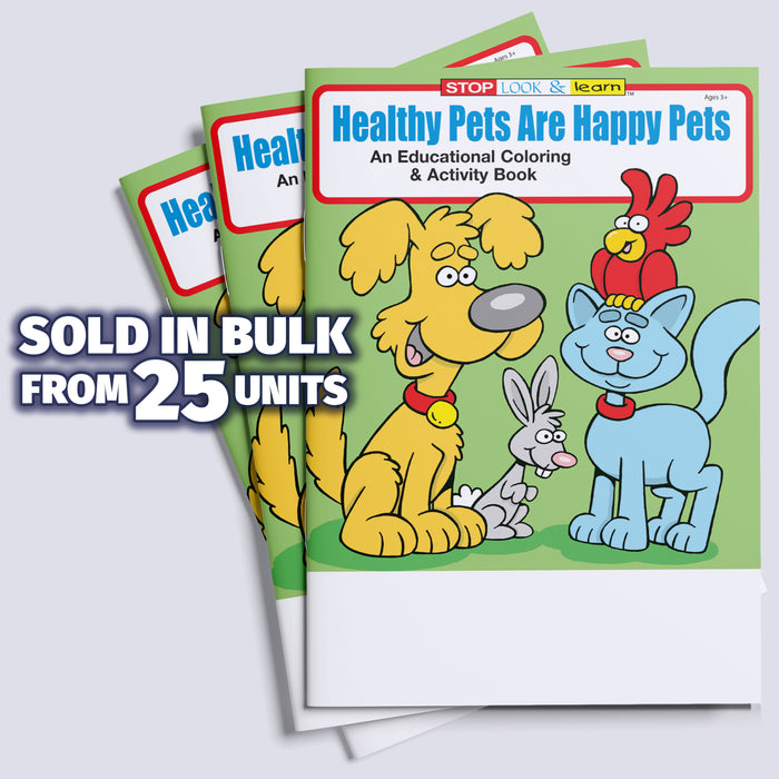 ZoCo - Healthy Pets are Happy Pets - Coloring & Activity Books