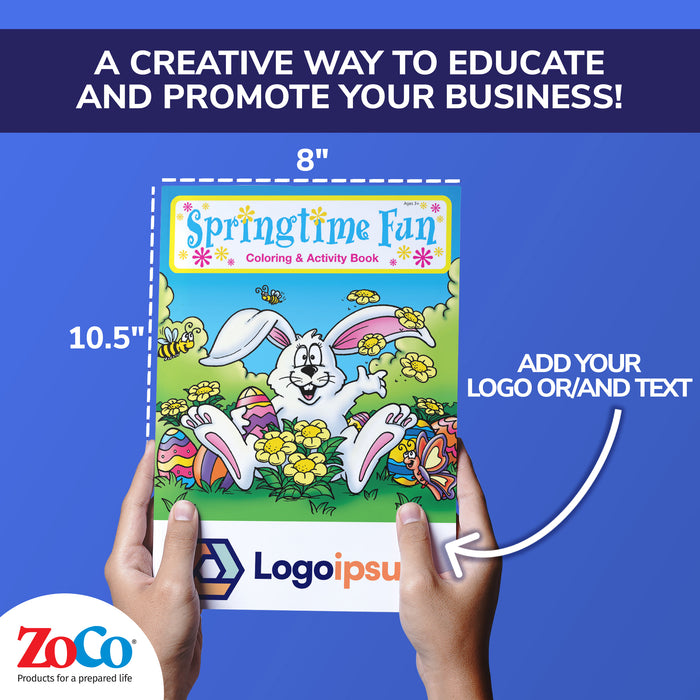 ZoCo - Springtime Fun - Coloring & Activity Books