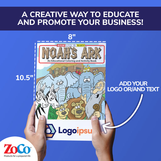 ZoCo - Noah's Ark - Coloring & Activity Books