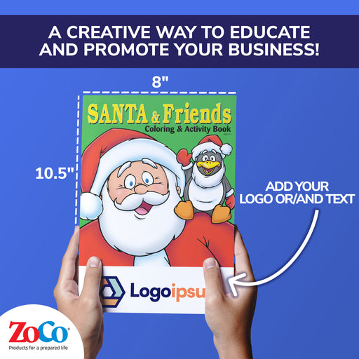 ZoCo - Santa and Friends - Coloring & Activity Books