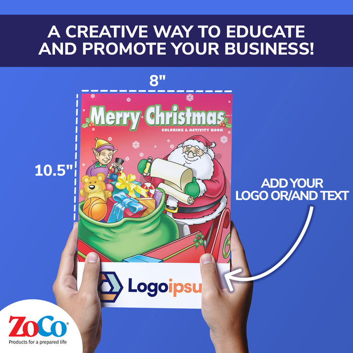 ZoCo - Merry Christmas - Coloring & Activity Books