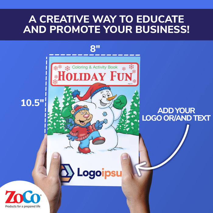 ZoCo -  Holiday Fun - Coloring & Activity Books