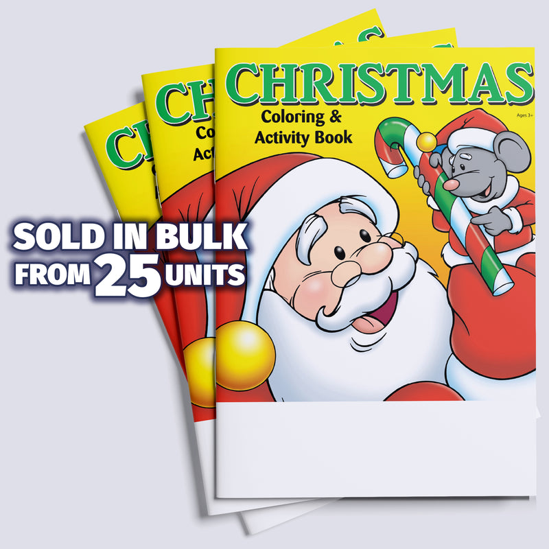 Christmas - Kids Coloring & Activity Books - 8" x 10.5"