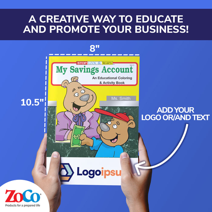 ZoCo - My Savings Account - Coloring & Activity Books