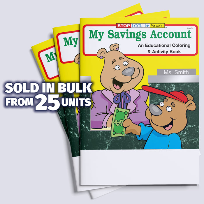 ZoCo - My Savings Account - Coloring & Activity Books