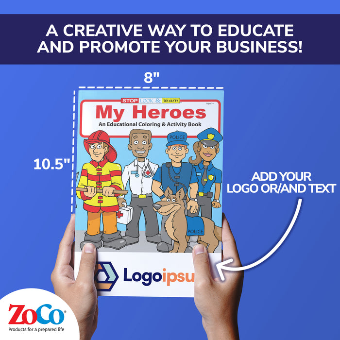 ZoCo - My Heroes - Coloring & Activity Books