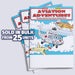 ZoCo - Aviation Adventures - Coloring & Activity Books