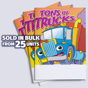 ZoCo - Tons of Trucks - Coloring and Activity Books
