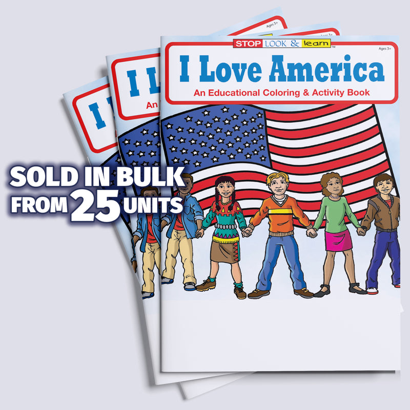 ZoCo - I Love America - Coloring & Activity Books