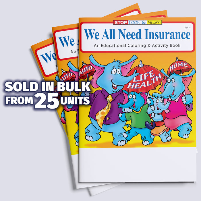 ZoCo - We All Need Insurance - Coloring & Activity Books — ZoCo Products