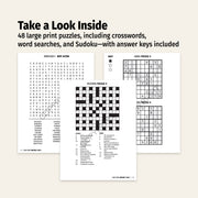 Large Print Puzzle Books