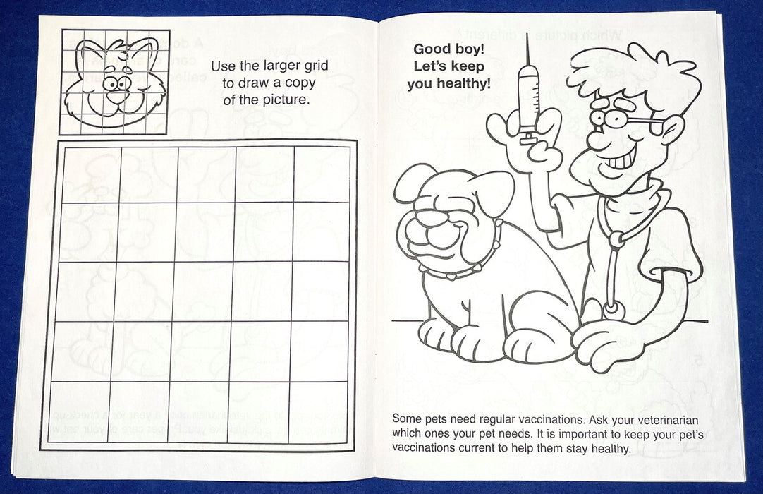 ZoCo - Healthy Pets are Happy Pets - Coloring & Activity Books