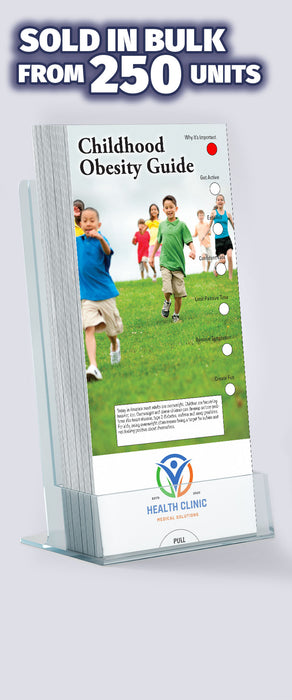 ZoCo - Childhood Obesity Guide Slide Charts (Qty 250) - Customize with Your Imprint