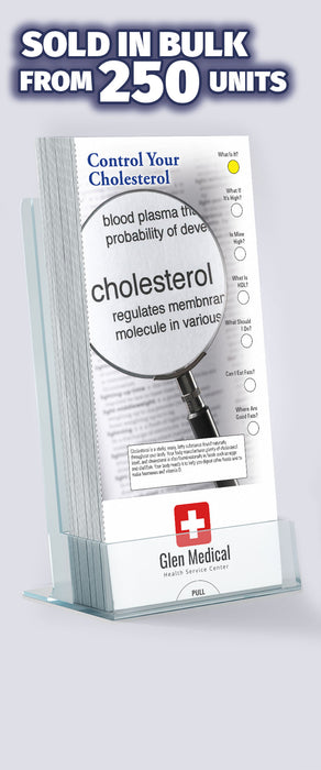 ZoCo - Control Your Cholesterol Slide Charts (Qty 250) - Customize with Your Imprint