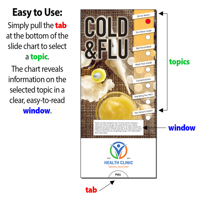 Cold and Flu - Slide Charts - Add Your Logo + Text