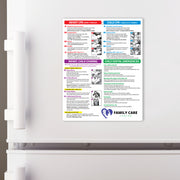 First Aid for Infants & Children – Custom Laminated Cards