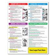 First Aid for Infants & Children – Custom Laminated Cards